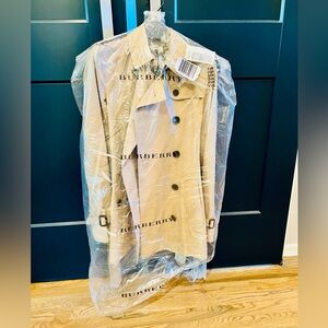 Brand new with tags never worn Burberry Trench Coat